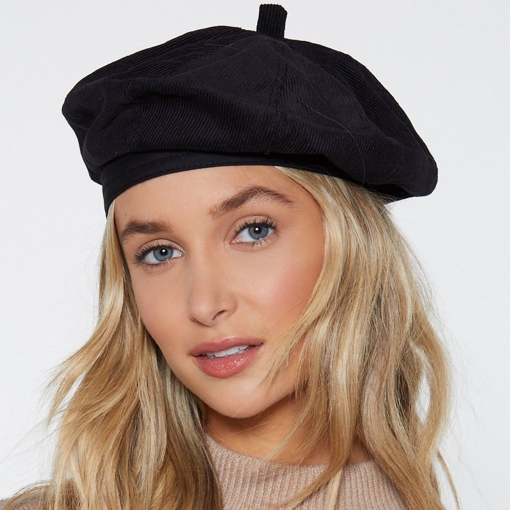 Paint Me Corduroy Beret